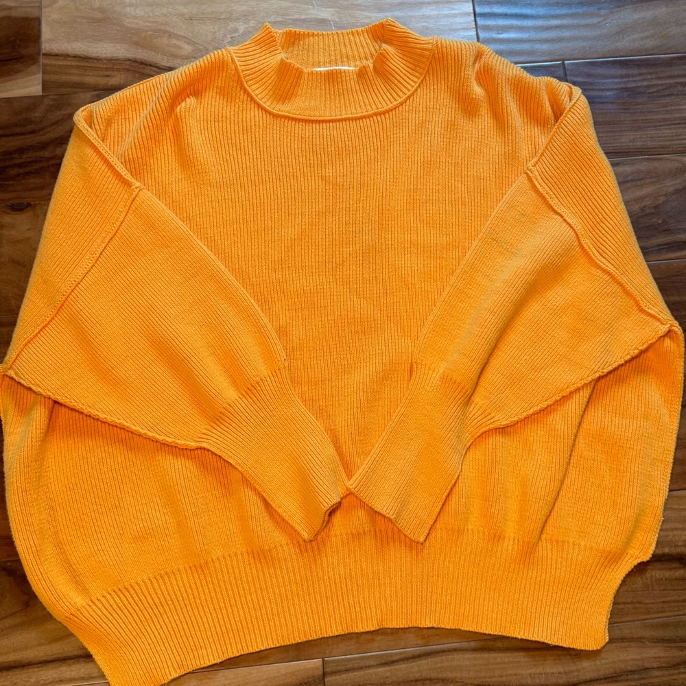 Orange sweater